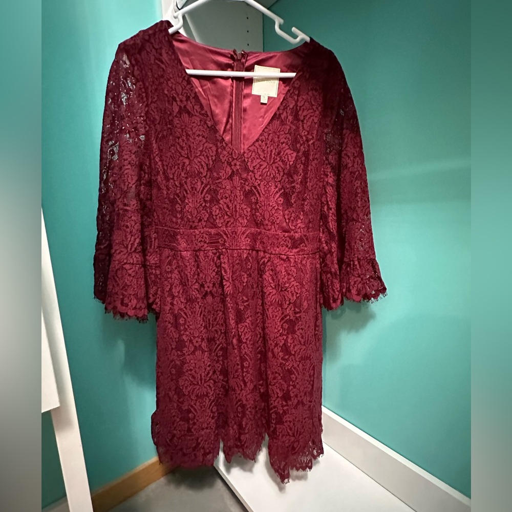MODCLOTH ‘Through the Bluebells’ A-Line Dress XL
